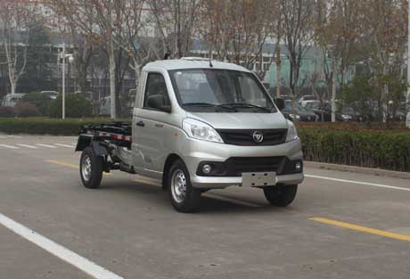 福田牌BJ5030ZXX4JV5-01型車(chē)廂可卸式垃圾車(chē)