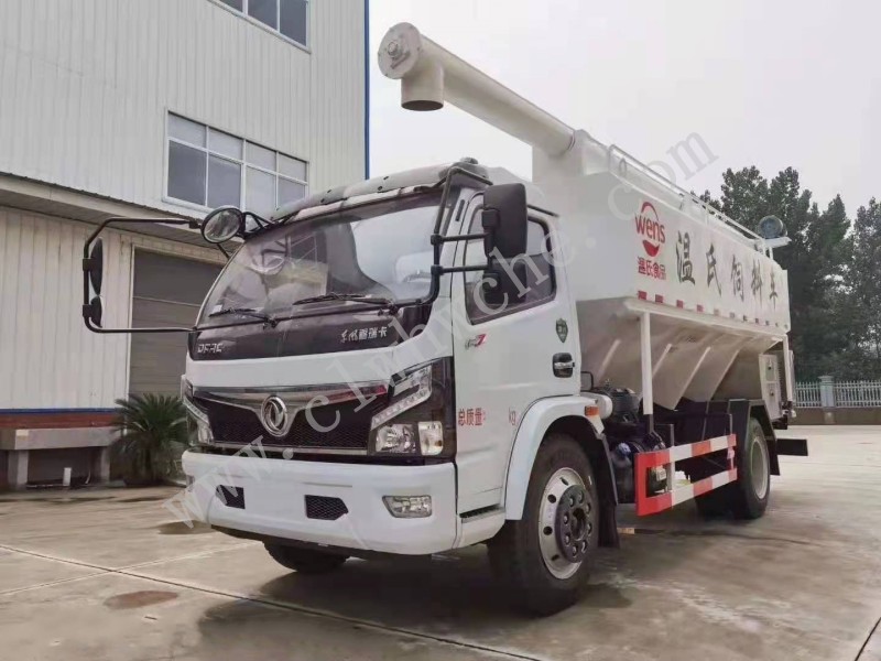 東風(fēng)福瑞卡12方散裝飼料運(yùn)輸車   國六豬飼料運(yùn)輸車價(jià)格  廠家報(bào)價(jià)
